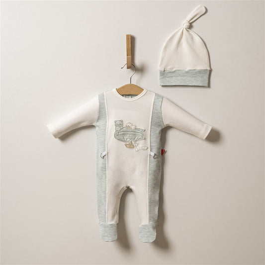 Air Balloon Onsie- Mint