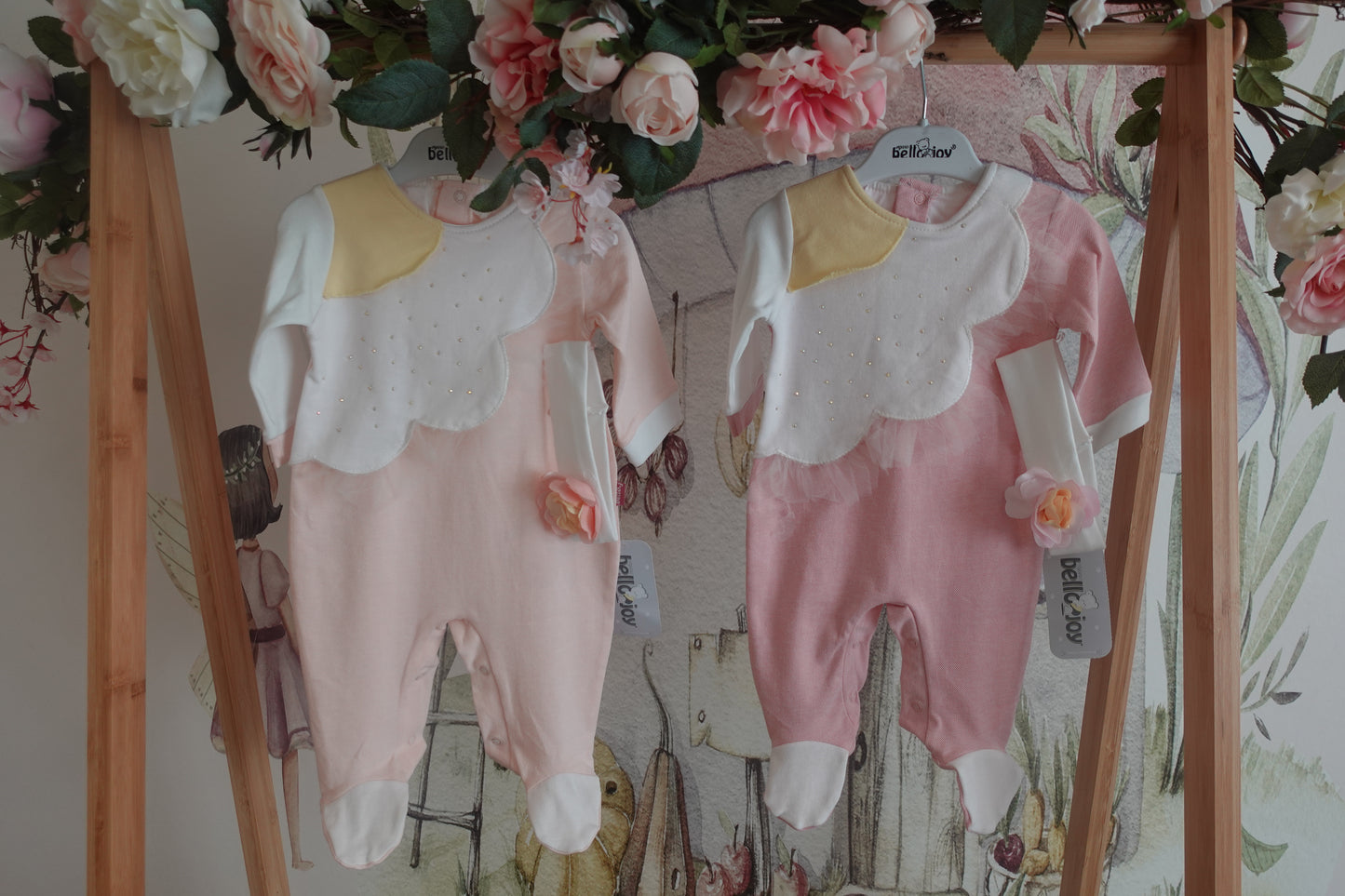 Tulle Onsie - Peach