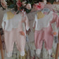 Tulle Onsie & Headband - Pink
