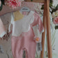 Tulle Onsie & Headband - Pink