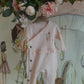 Side Tie Jumpsuit & Hat  - Dry Rose Pink