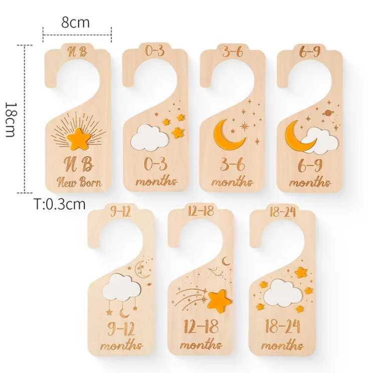 Wooden Hanger Dividers