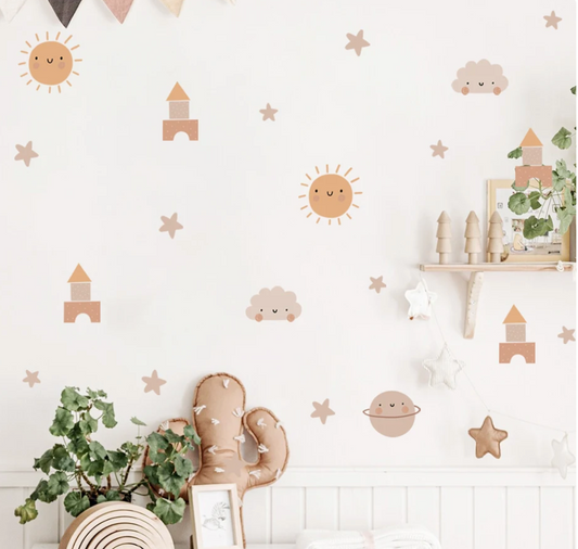 Planets Wall Decal