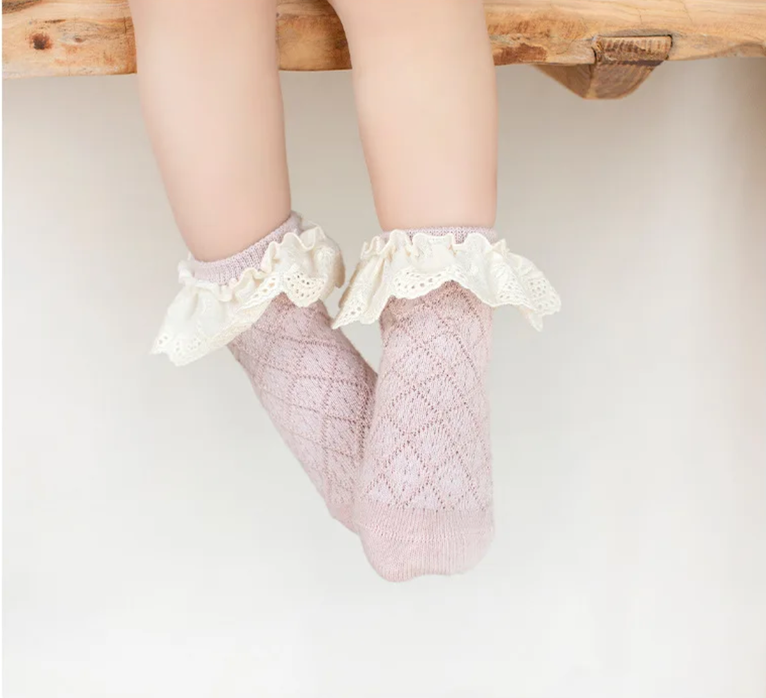 Ruffled Socks- 5 pairs