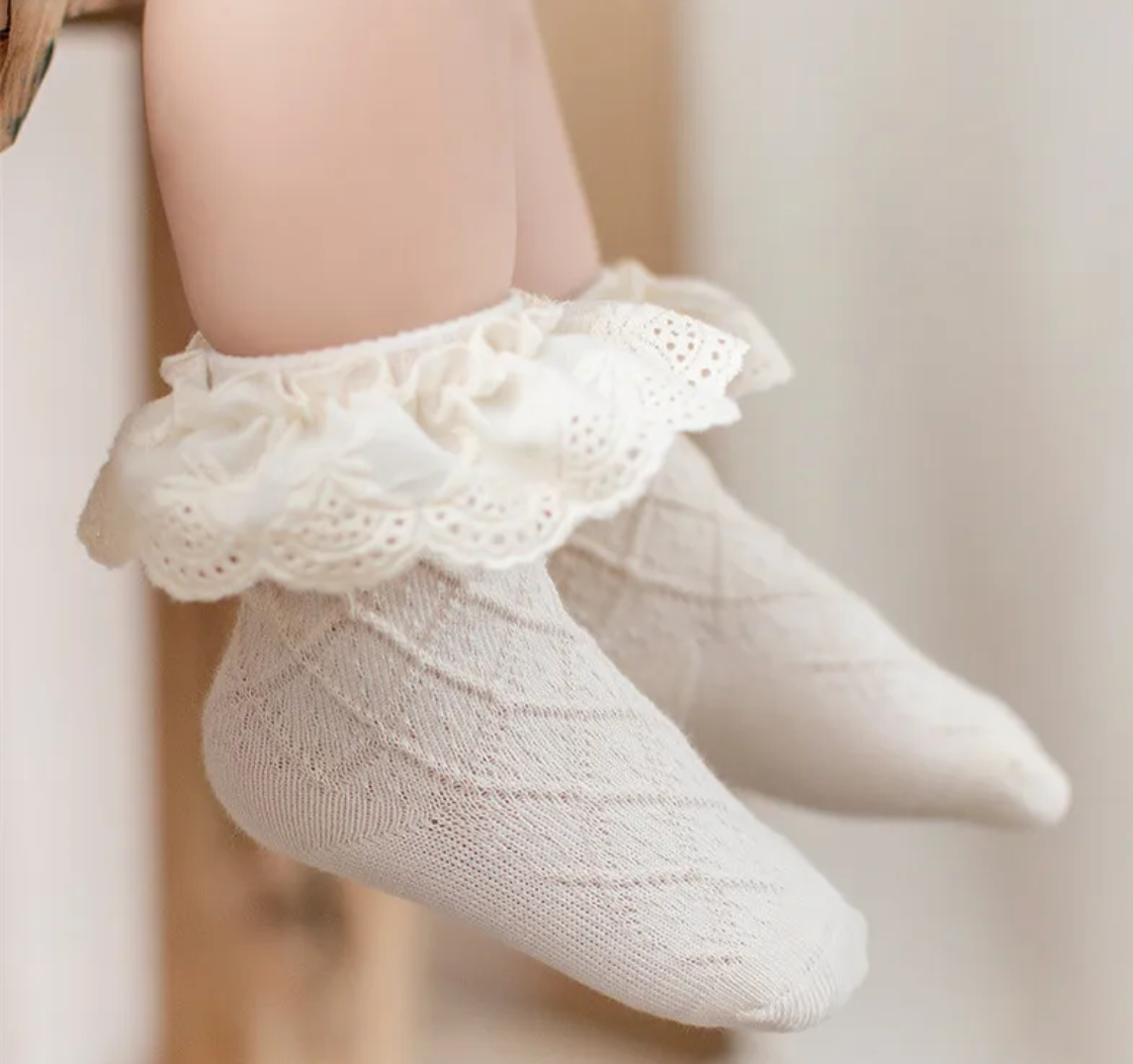 Ruffled Socks- 5 pairs