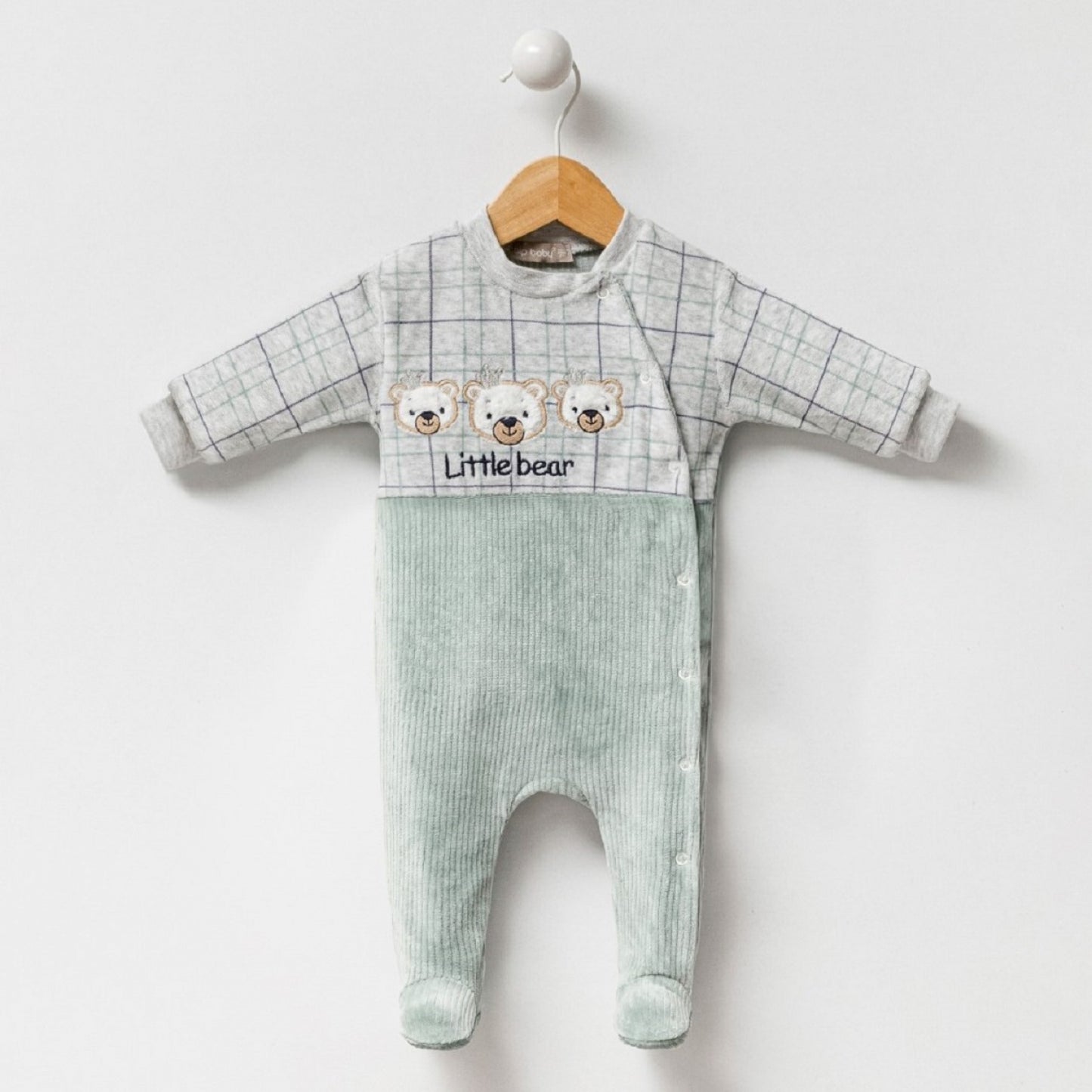 Little Bear Onsie - Mint